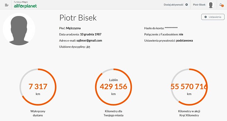 Tyle kilometrów dla Lublina