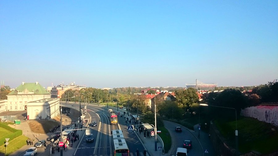 Widok na trasę WZ