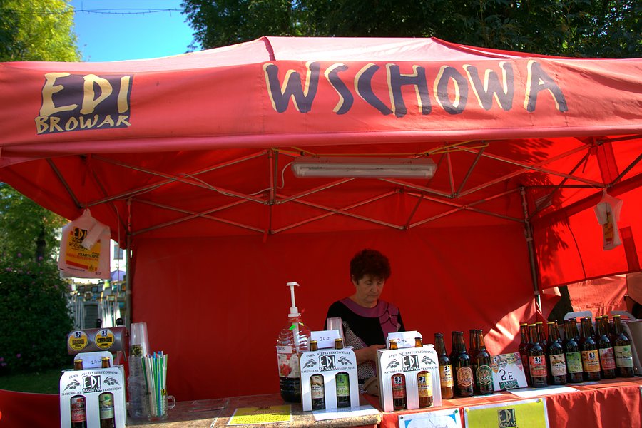 Stoisko browaru z Wschowej