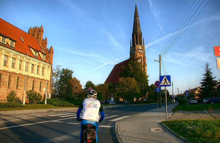 Już prawie na parkingu