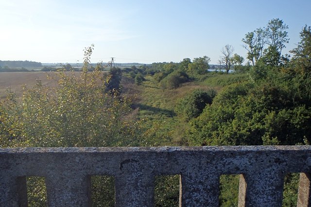 Pozostałości po linii kolejowej nr 255 (Słobity-Bartoszyce)