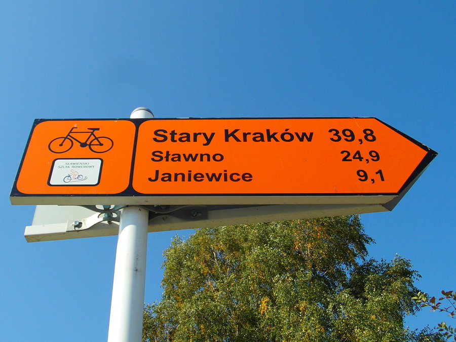 Znaki na trasie