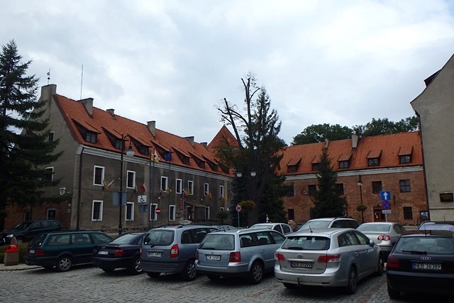 Pasłek - zamek krzyżacki, obecnie siedziba Urzędu Miasta