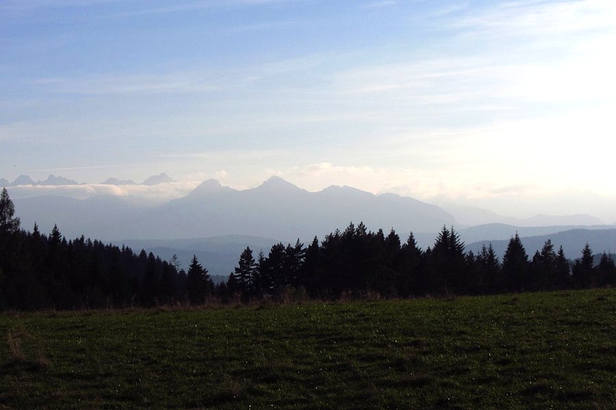 Tatry za mgłą