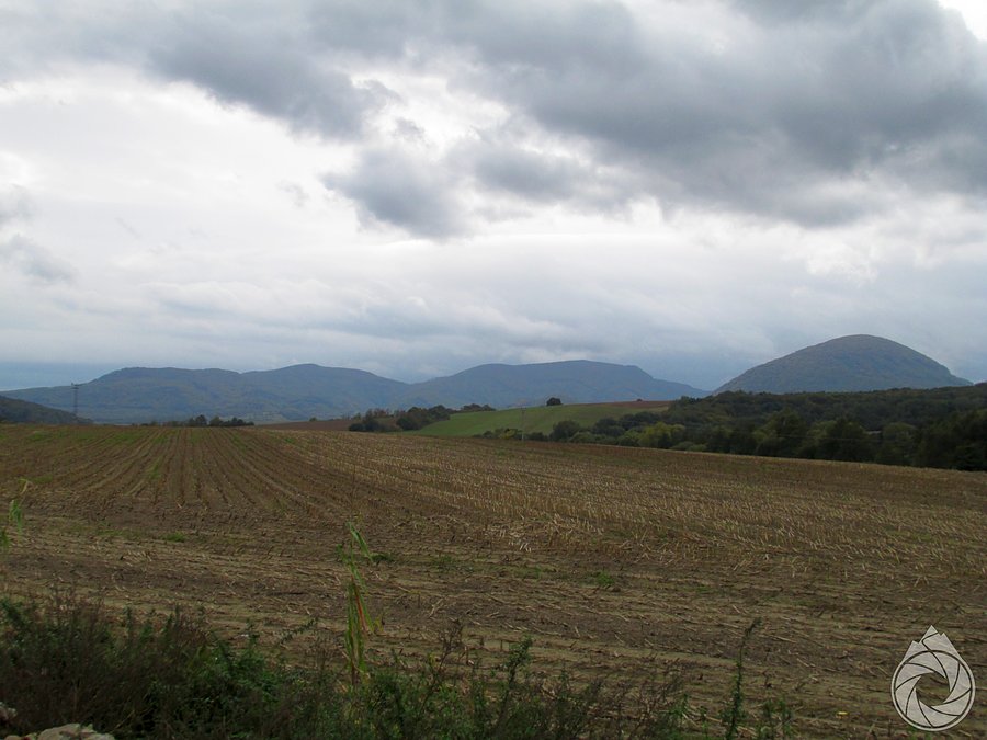 Slanecke vrchy w oddali