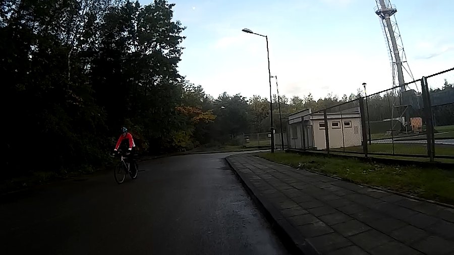 Nie ja jeden wyjechałem na rowerze