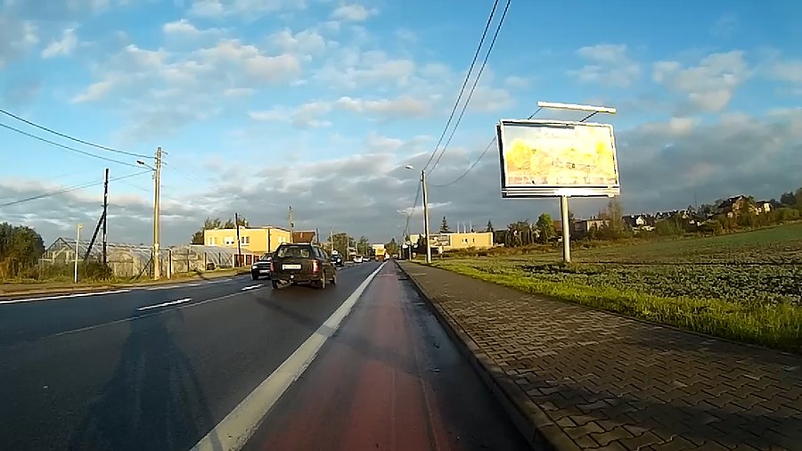 Słońce zaskczyło mnie