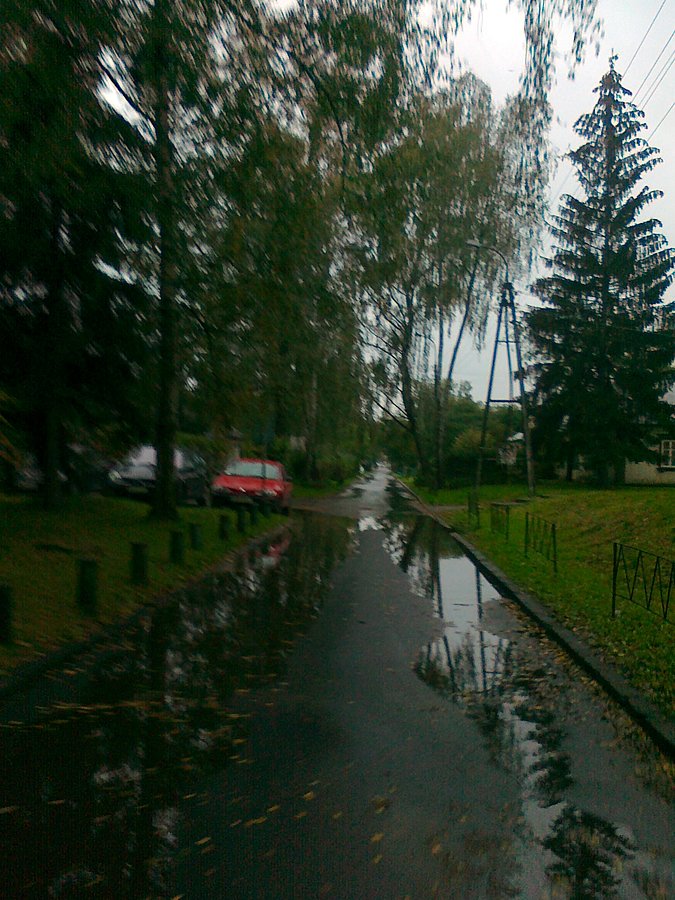 Szaro, ponuro i mokro