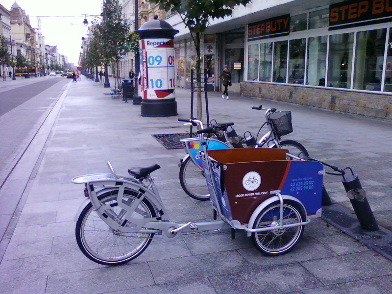 Łódzki Rower Publiczny cargo