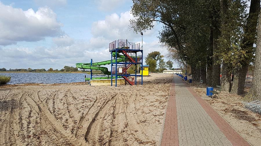 Plaża w Lubczynie