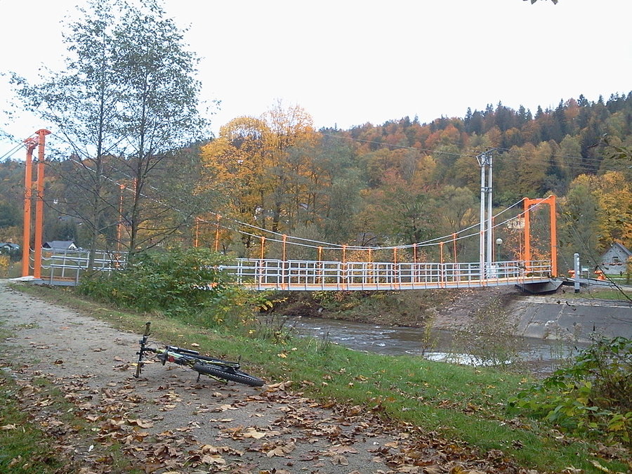 Nowa kładka w Wiśle