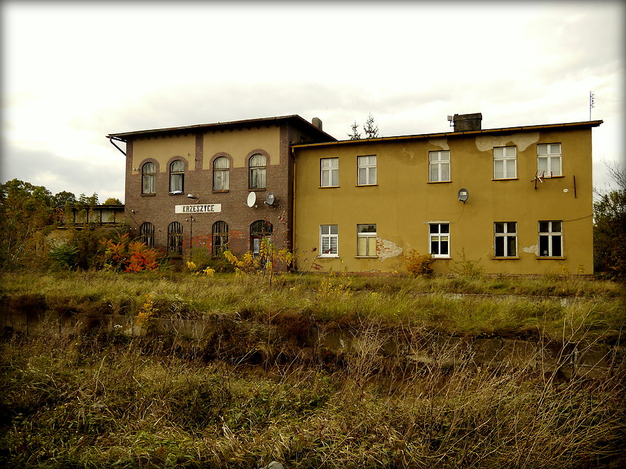 Krzeszyce - w ćwierć wieku po likwidacji linii kolejowej Gorzów - Kostrzyn