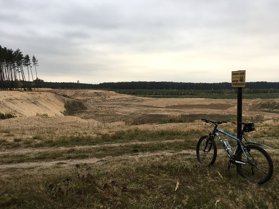 Teren żwirowni w Walkowicach