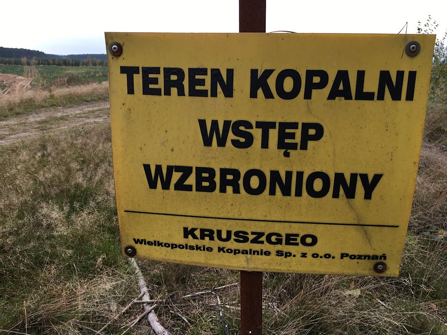 Teren kopalni - Walkowice