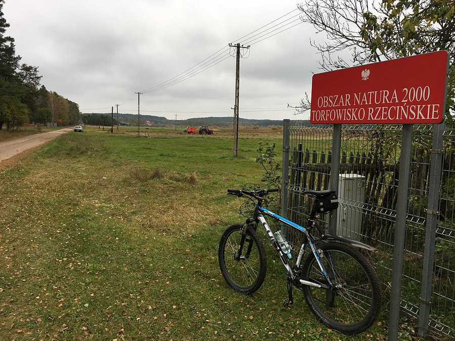 Obszar Natura 2000 - Torfowisko Rzecińskie
