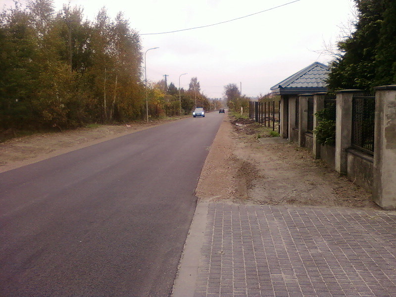 Ul. Głowackiego w Aleksandrowie