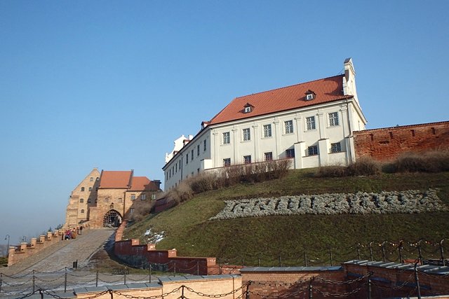 Zimowy Grudziądz, ale bez śniegu