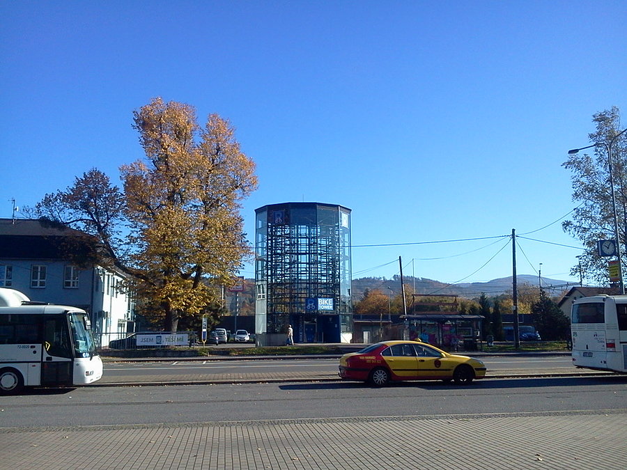 Bike Tower w Trzyńcu