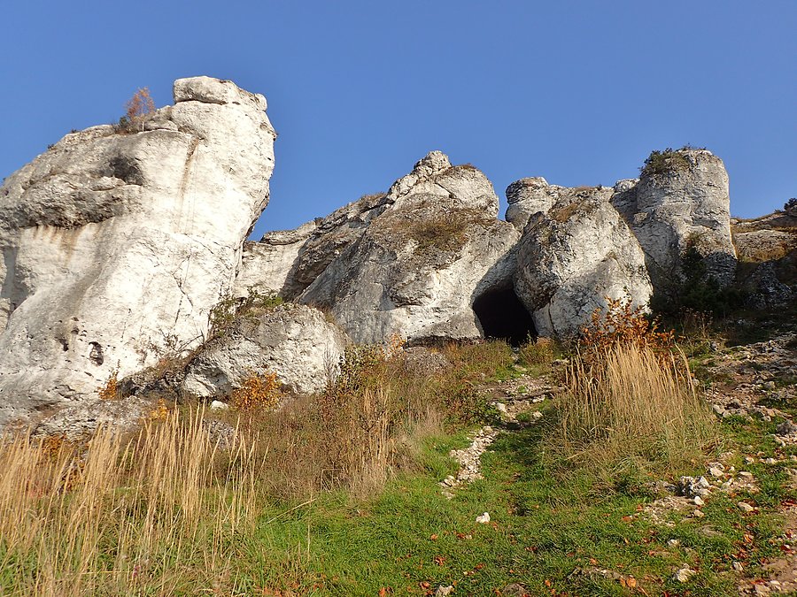 Białe skałki