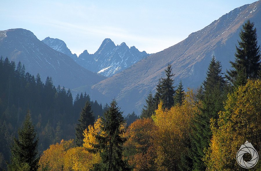 Podjazd z widokami na Tatry