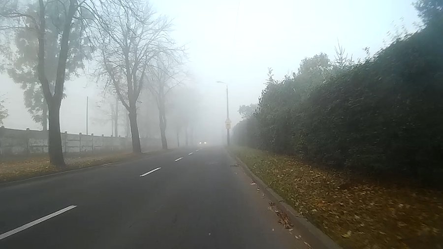 Widoczność mocno ograniczona