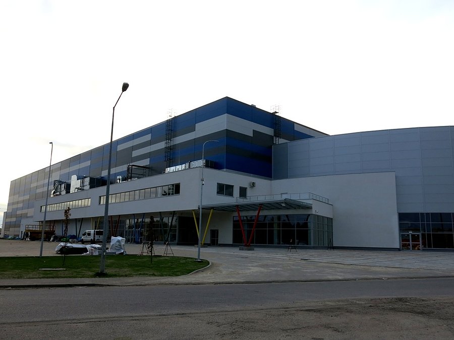 Lodowa Arena prawie gotowa
