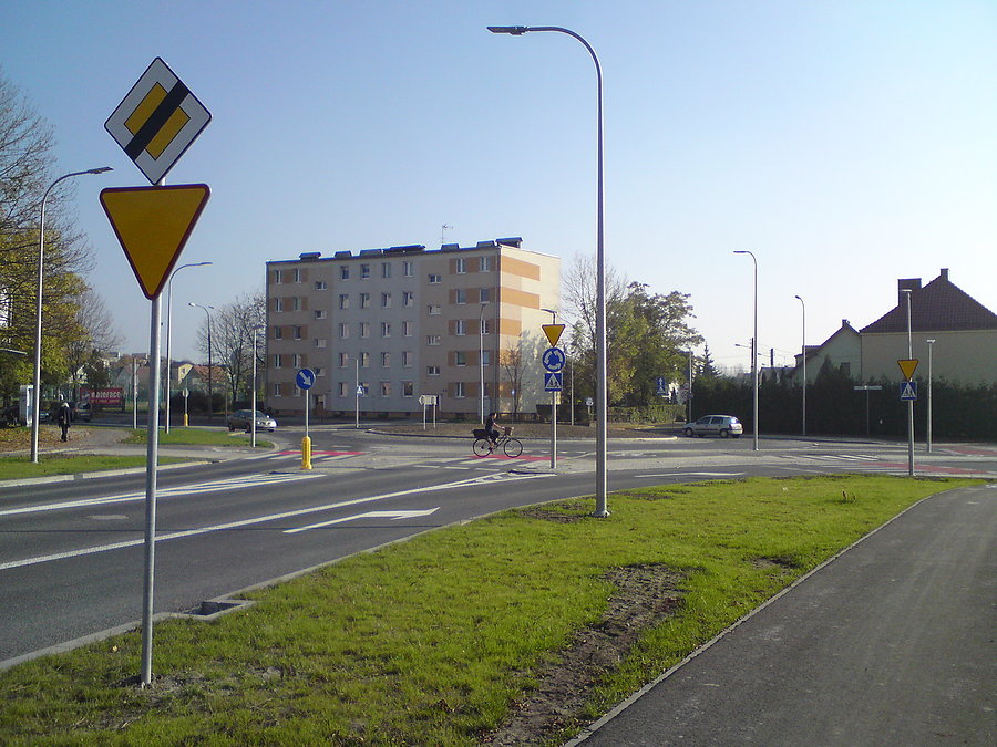 Nowe rondo na Chabrach już gotowe