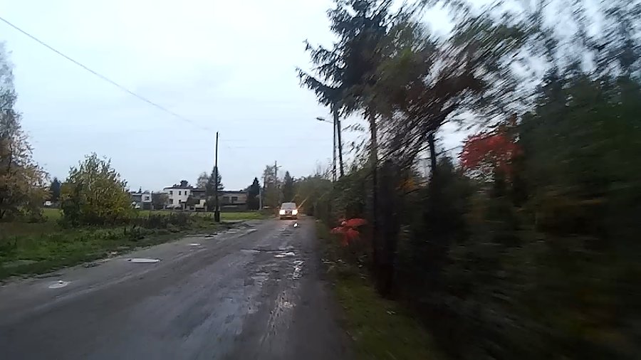 Po wczorajszych opadach zostało jeszcze trochę śladów