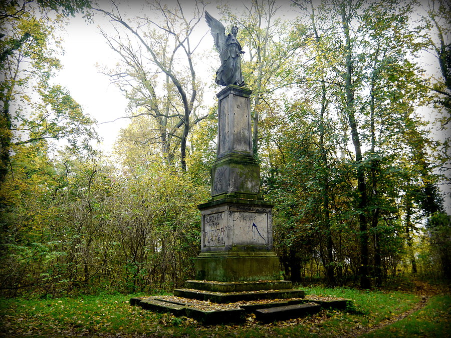 Dąbroszyn - kolumna Wiktorii