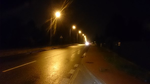 Oświetlone ulice