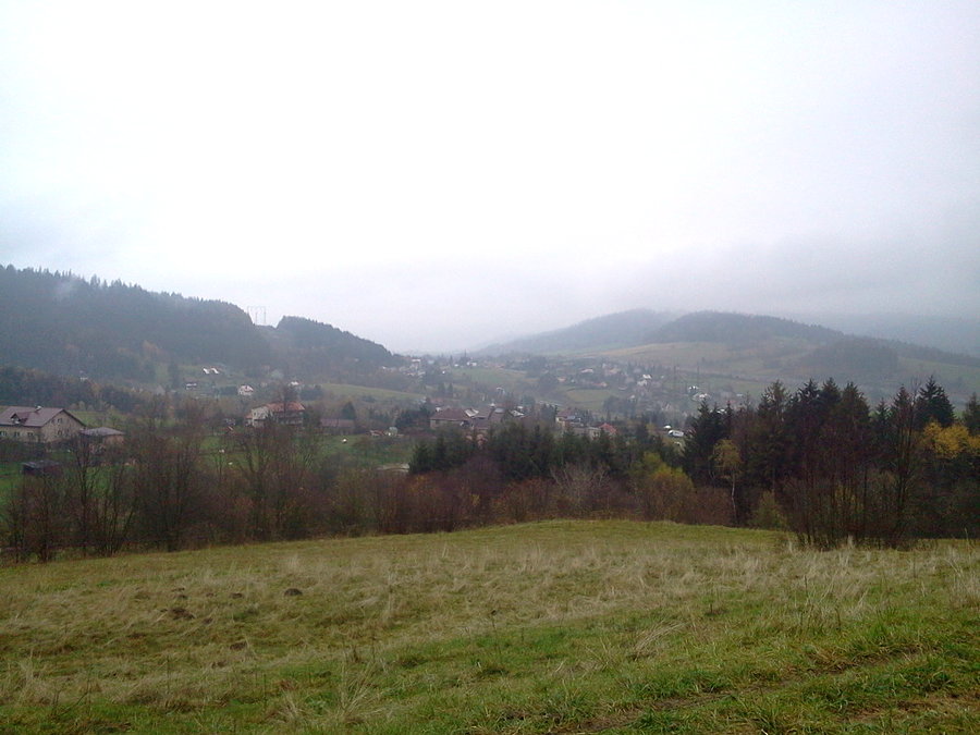 Widok na Przełęcz Jabłonkowską