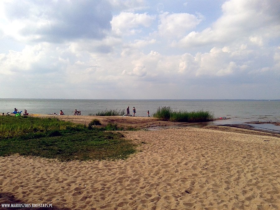 Na plaży w Suchaczu