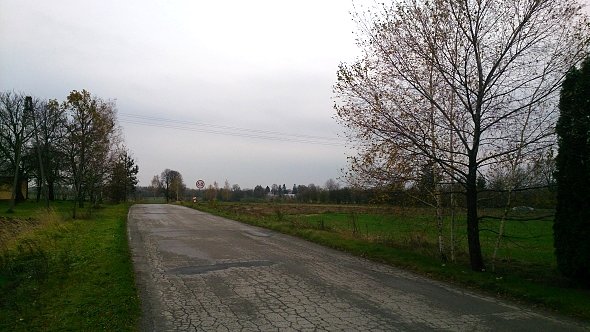 Droga w Czółnie