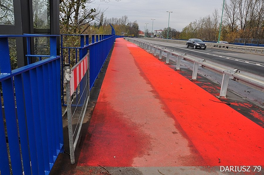Sosnowiec - Droga Rowerowa (Ulica 1maja)