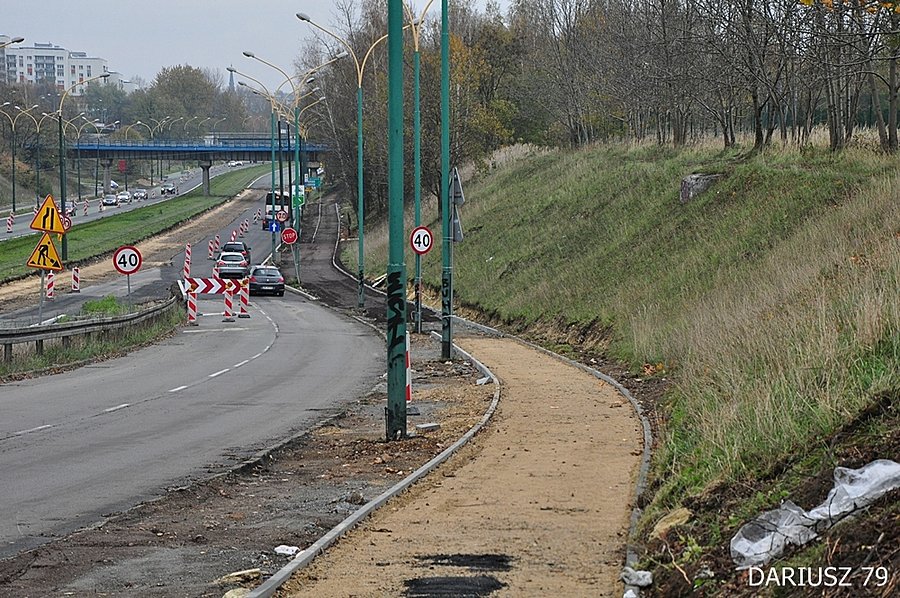 Sosnowiec - Droga Rowerowa (Ulica 3Maja - Środula)