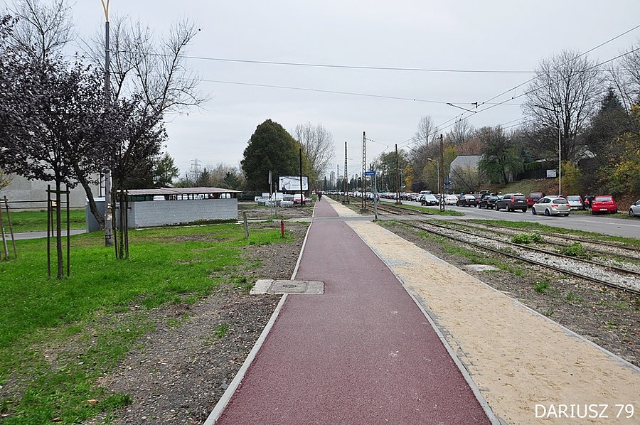 Sosnowiec - Droga Rowerowa (Ulica Generała Władysława Andersa - Dańdówka)