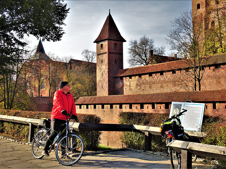 Rowerem po Żuławach. Malbork