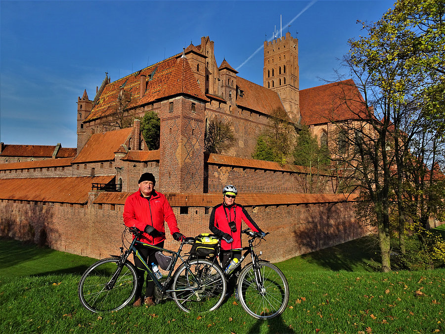 Rowerem po Żuławach. Malbork