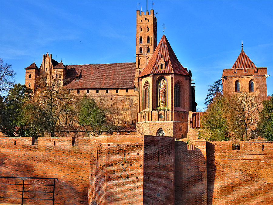 Rowerem po Żuławach. Malbork