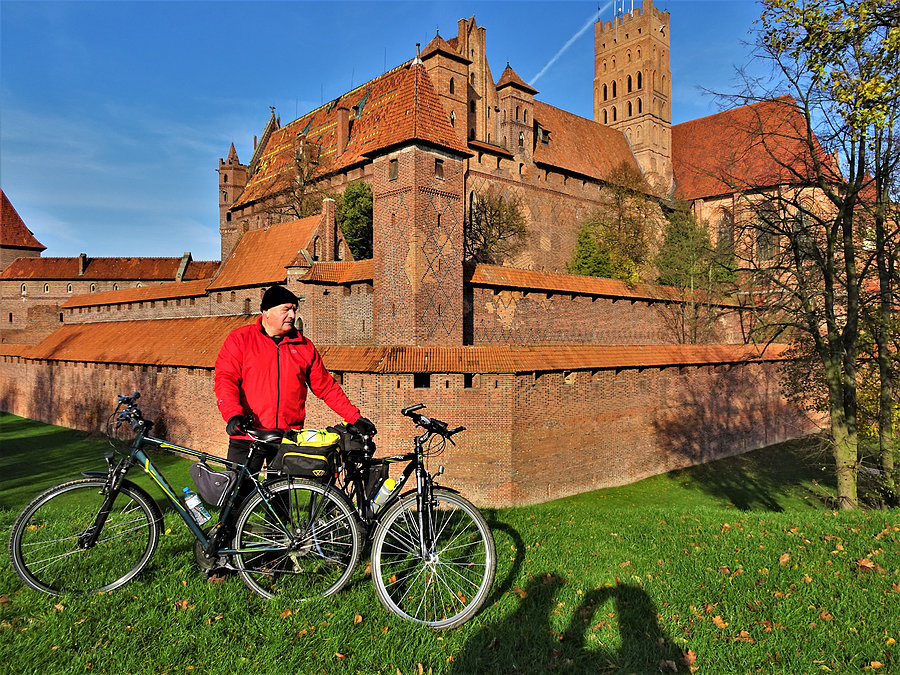 Rowerem po Żuławach. Malbork