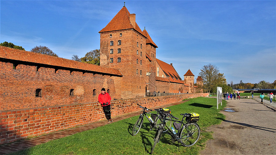 Rowerem po Żuławach. Malbork