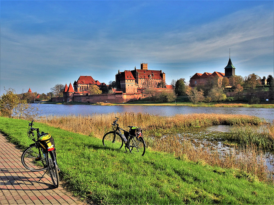 Rowerem po Żuławach. Malbork