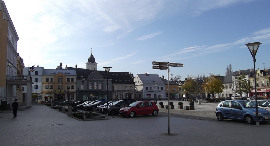 Na rynku w Hlučínie