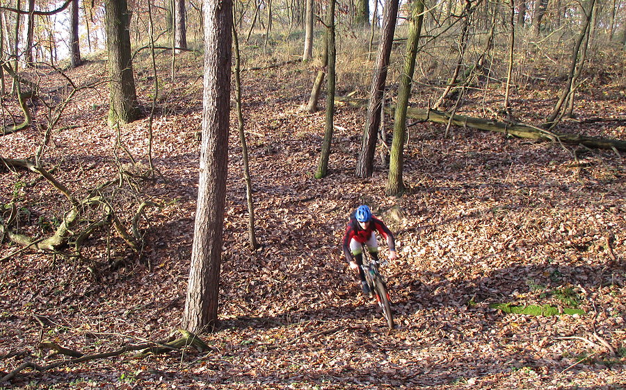 Chłopaki dobrze się bawili MTBowsko na czarnym dymaczewskim :)