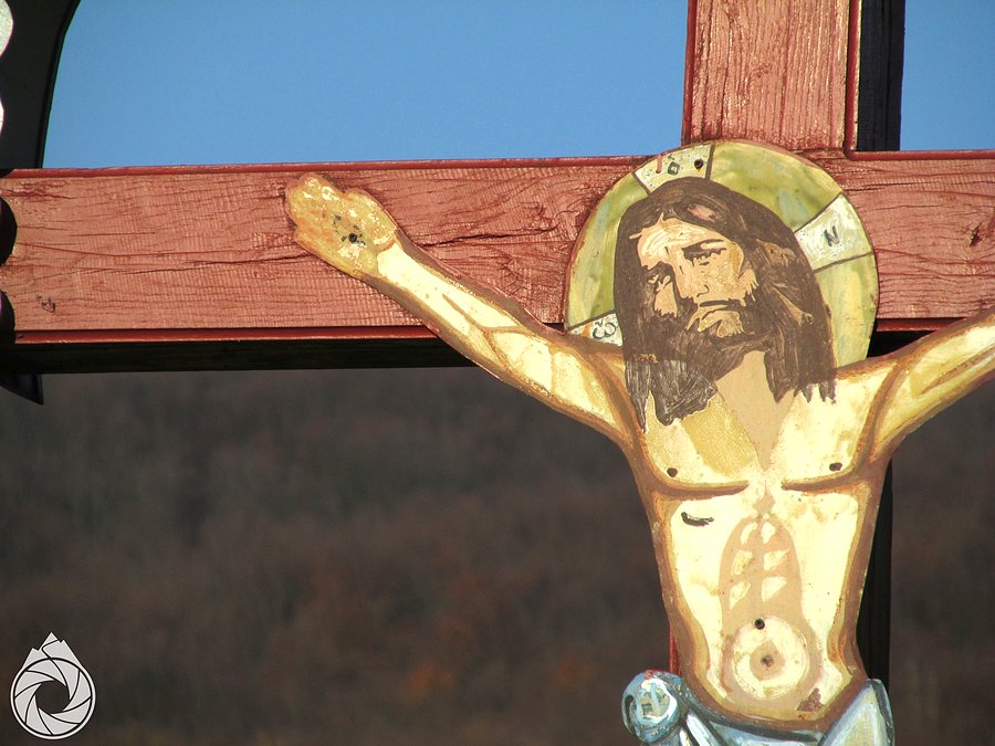 Przydrożny Jezus przed Ondavką