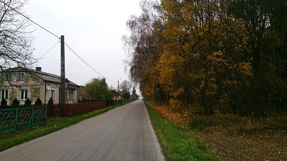 Droga w kierunku Jabłonnej