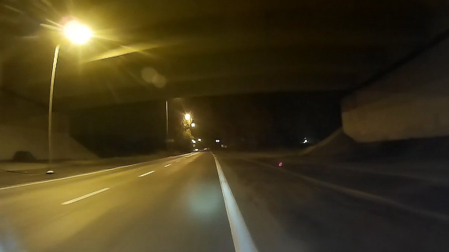 Pod wiaduktem A1 w Gliwicach