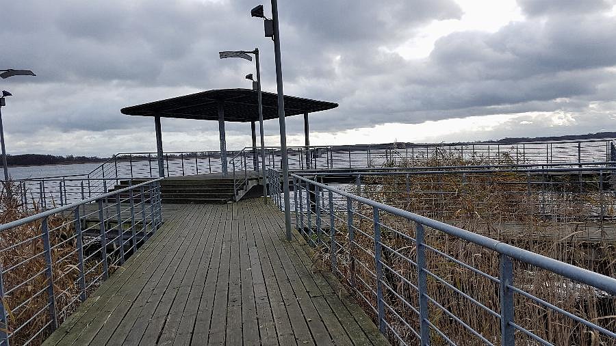 Promenada przy J.Miedwie w Morzyczynie