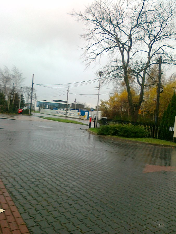 Drugi raz schroniłam się przy stacji paliw w Jawczycach