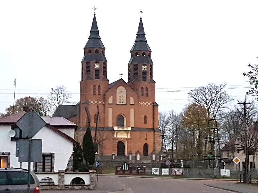 Wąsewo. Kościół pw. Narodzenia NMP